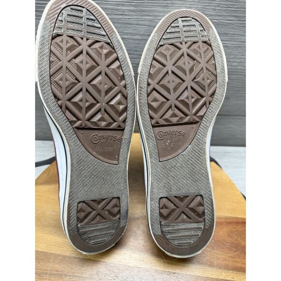 Converse Shoes Womens 9 Chuck Taylor All Star High Top Crochet Sneakers Gray - Picture 8 of 10